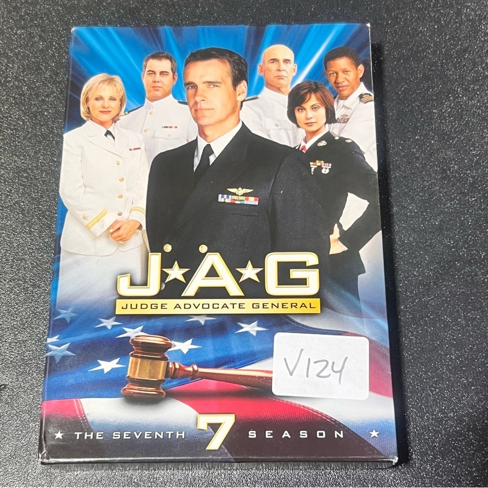 J*A*G Judge Advocate General Complete Seventh 7 Season 5 Disc DVD Set #V124